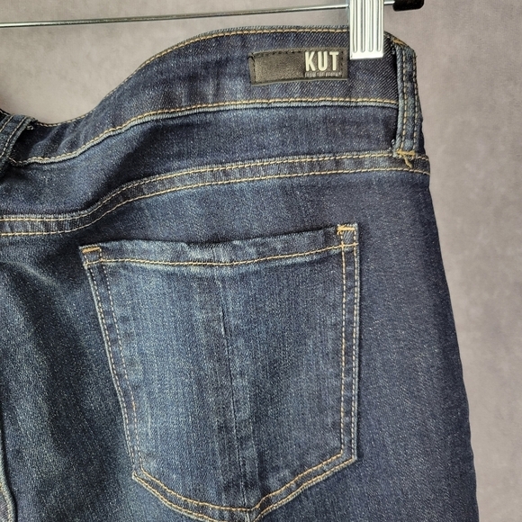 NWT Kut from the Kloth Mid Rise Boyfriend Jean Sz 14 Medium Wash - Picture 7 of 14